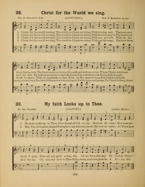 Select Songs for the Sunday School page 22
