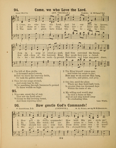Select Songs for the Sunday School page 52