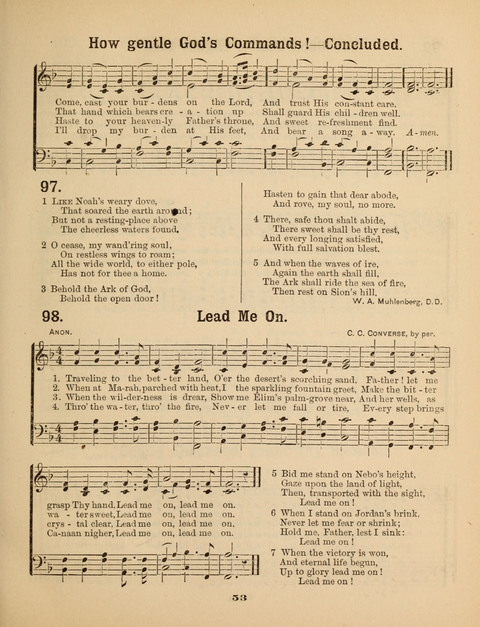 Select Songs for the Sunday School page 53