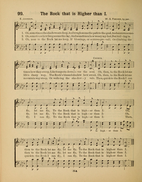 Select Songs for the Sunday School page 54