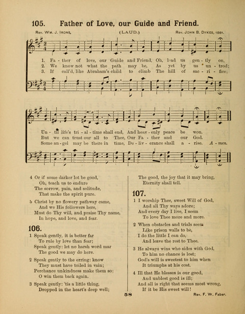 Select Songs for the Sunday School page 58