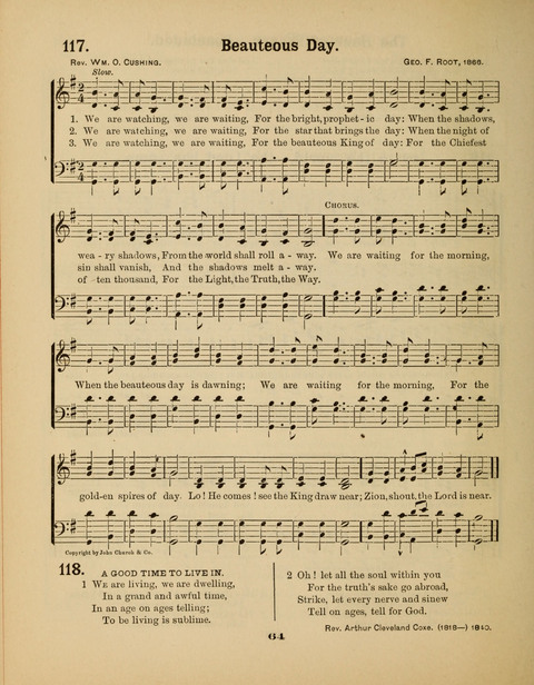 Select Songs for the Sunday School page 64