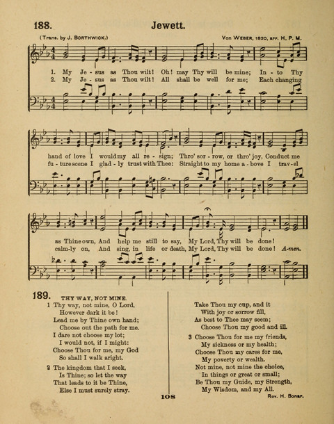 Select Songs for the Singing Service: in the Prayer Meeting and Sunday School page 108