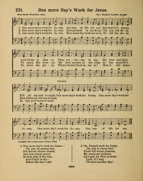 Select Songs for the Singing Service: in the Prayer Meeting and Sunday School page 130
