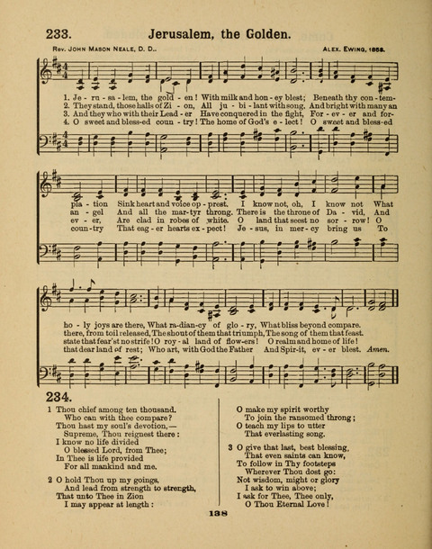 Select Songs for the Singing Service: in the Prayer Meeting and Sunday School page 138