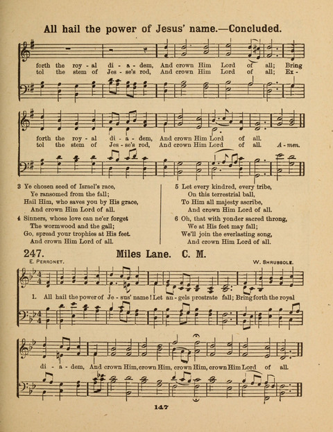 Select Songs for the Singing Service: in the Prayer Meeting and Sunday School page 147