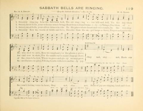 Sunny-Side Songs for Sunday Schools page 119