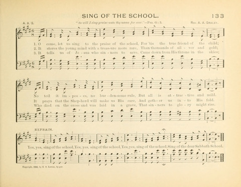 Sunny-Side Songs for Sunday Schools page 133