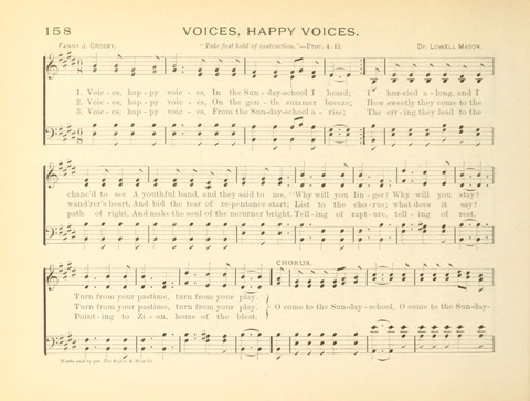 Sunny-Side Songs for Sunday Schools page 158