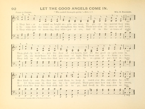 Sunny-Side Songs for Sunday Schools page 92