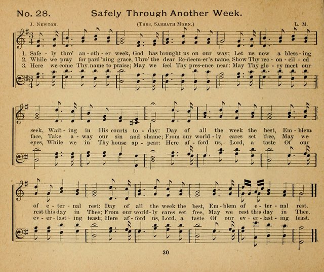 Sun-Shine Songs: for the Sunday School page 30