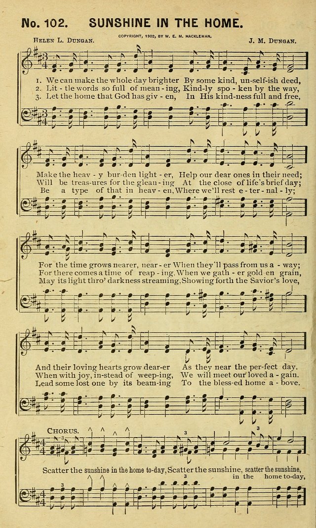 Special Songs: for Sunday schools, revival meetings, etc. page 102