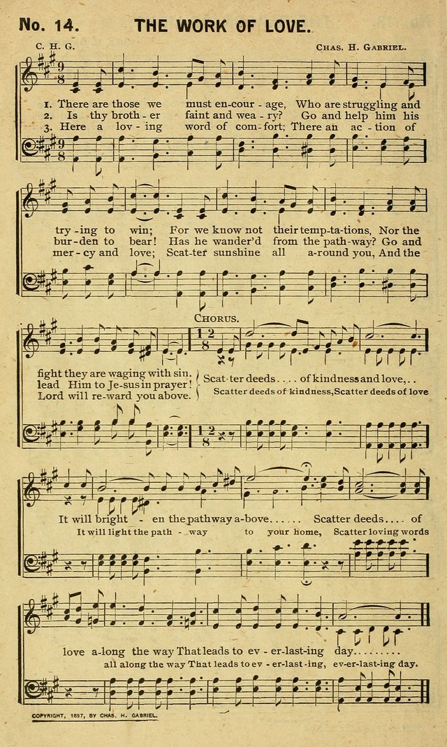 Special Songs: for Sunday schools, revival meetings, etc. page 14