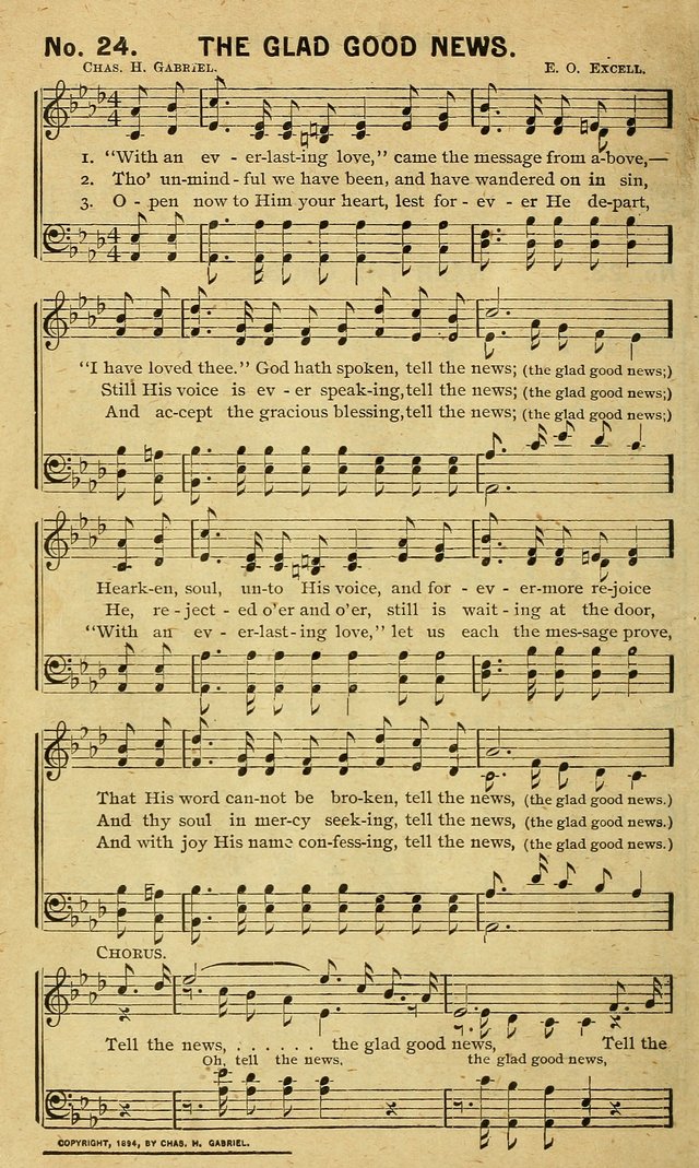 Special Songs: for Sunday schools, revival meetings, etc. page 24