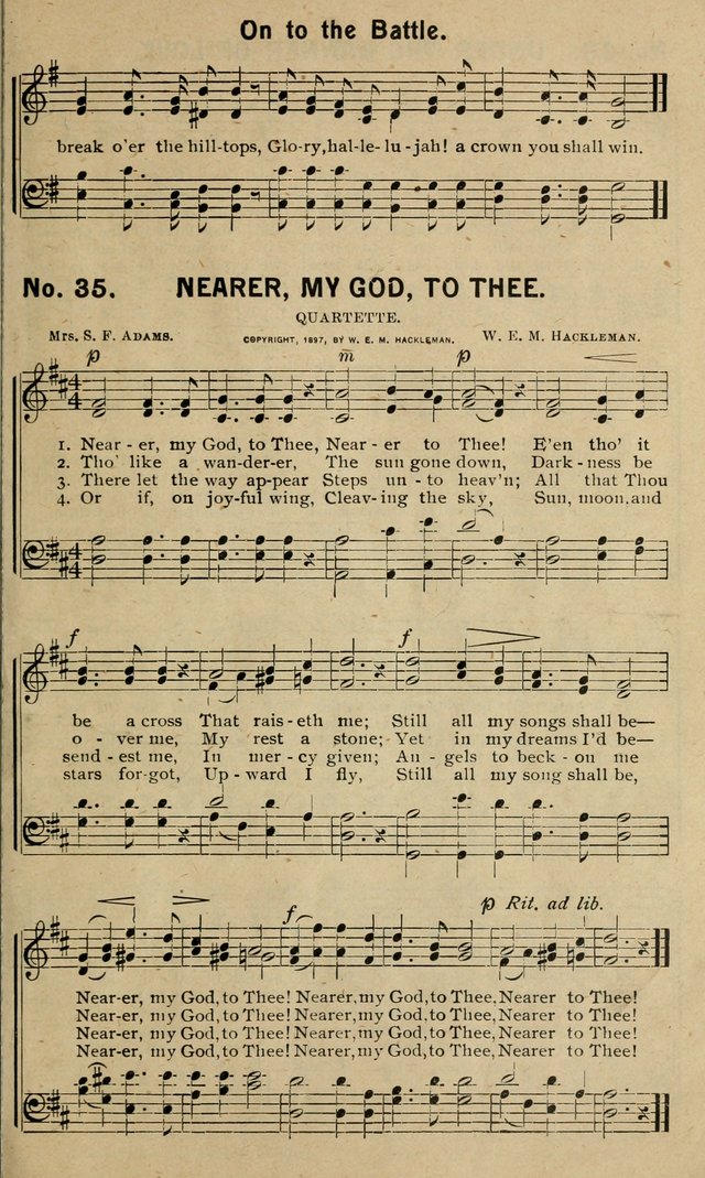 Special Songs: for Sunday schools, revival meetings, etc. page 35