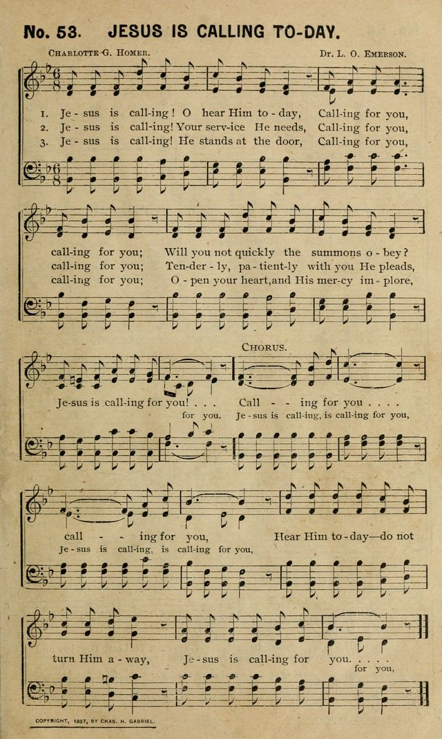 Special Songs: for Sunday schools, revival meetings, etc. page 53