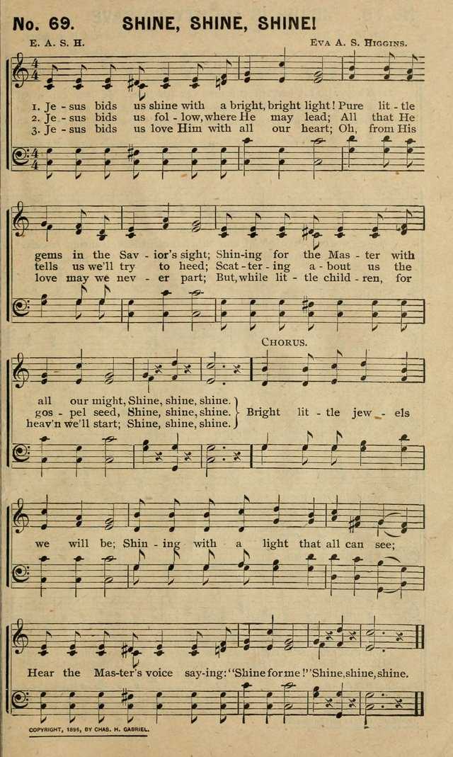 Special Songs: for Sunday schools, revival meetings, etc. page 69