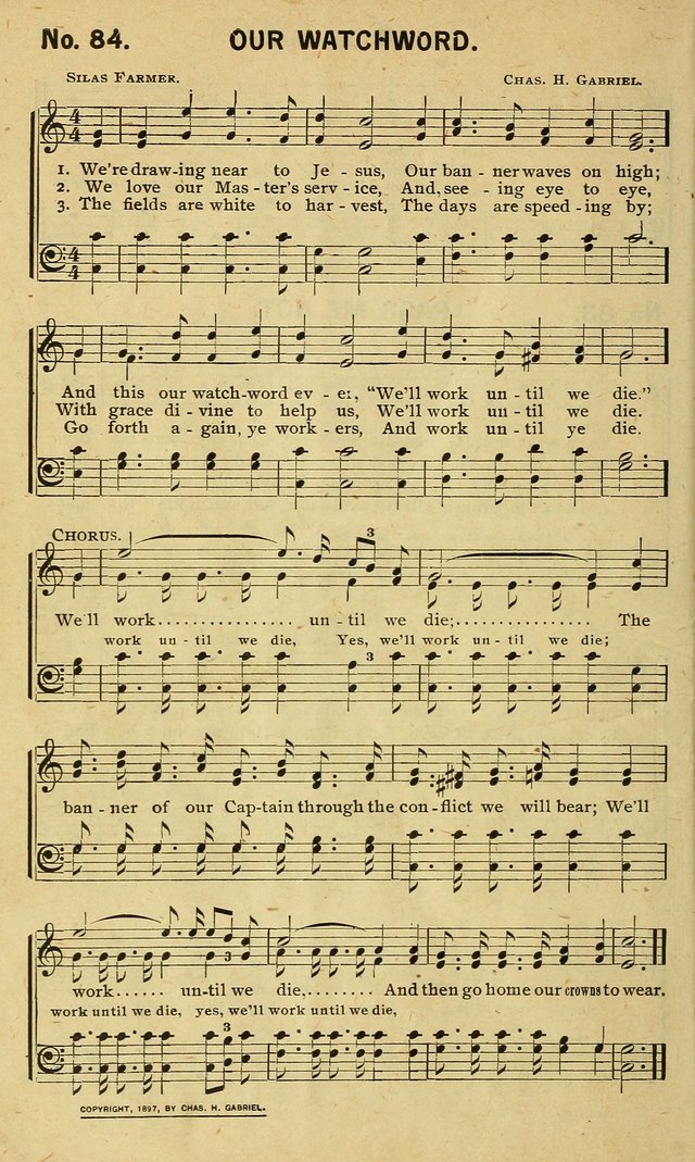 Special Songs: for Sunday schools, revival meetings, etc. page 84