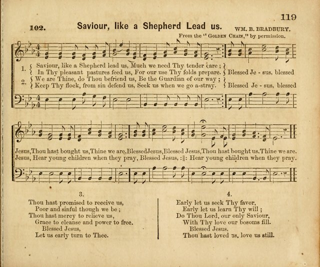 The Sunday School Service and Tune Book page 111