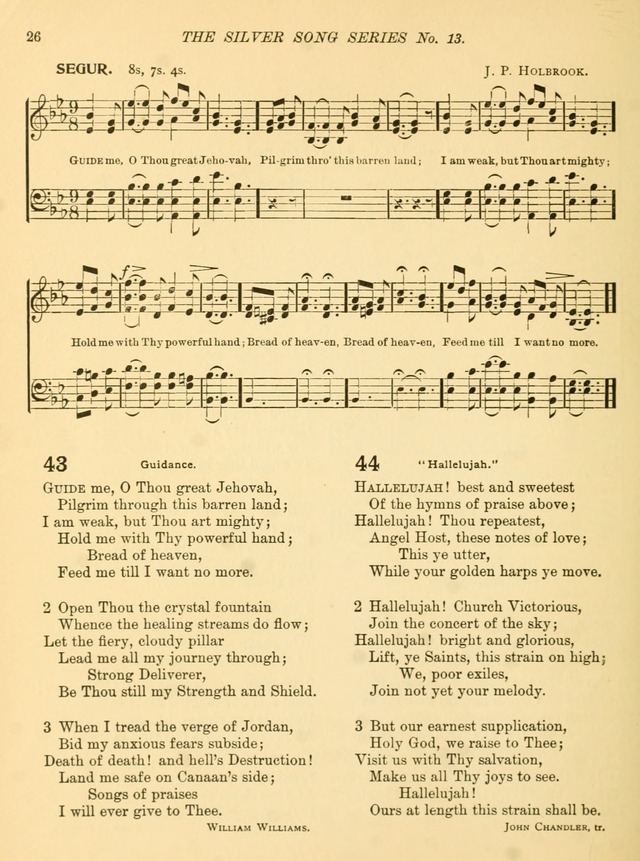 Sacred Songs for School Use page 29