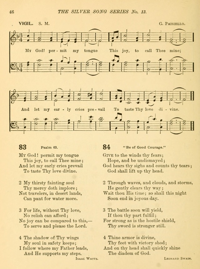 Sacred Songs for School Use page 49