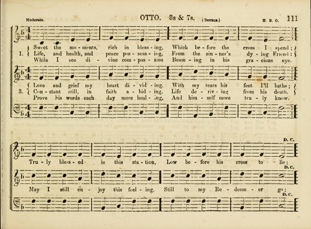 Songs for the Sabbath School and Vestry: designed especially for the Sabbath school and concert. With original and selected music page 108