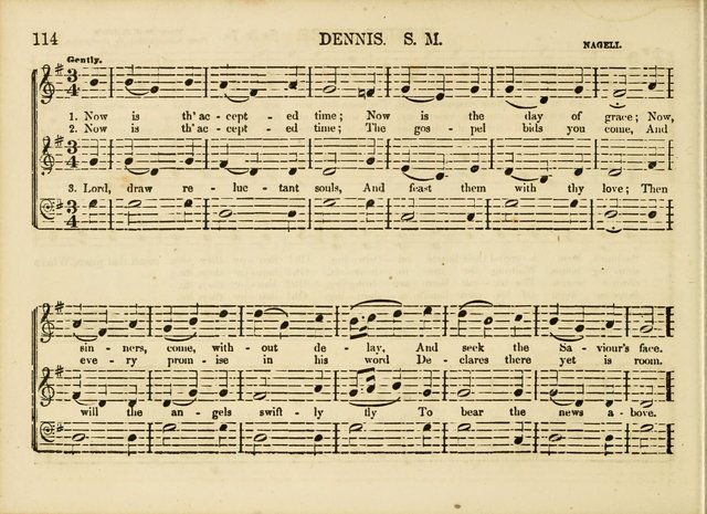 Songs for the Sabbath School and Vestry: designed especially for the Sabbath school and concert. With original and selected music page 111