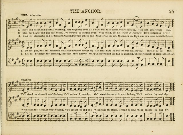 Songs for the Sabbath School and Vestry: designed especially for the Sabbath school and concert. With original and selected music page 22