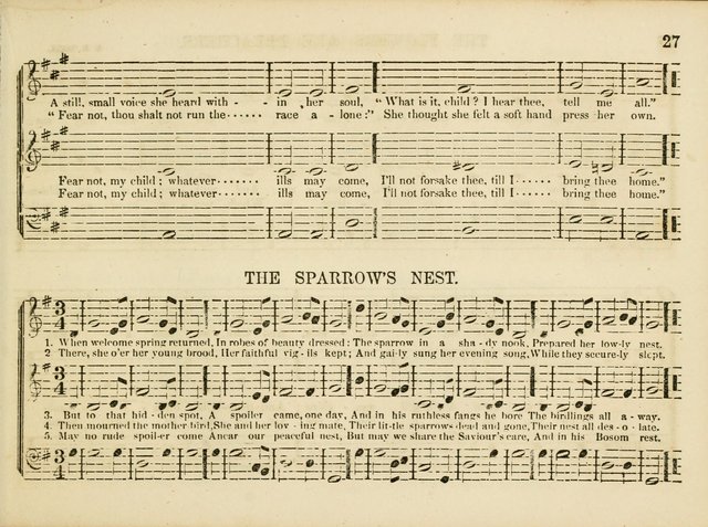 Songs for the Sabbath School and Vestry: designed especially for the Sabbath school and concert. With original and selected music page 24