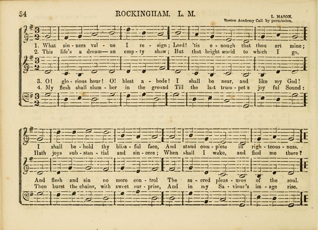 Songs for the Sabbath School and Vestry: designed especially for the Sabbath school and concert. With original and selected music page 31