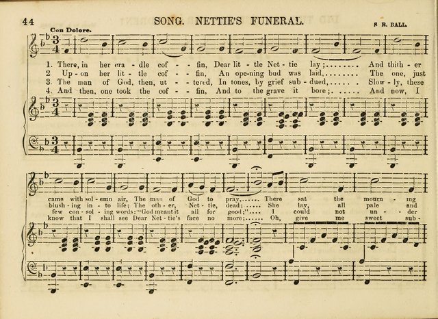 Songs for the Sabbath School and Vestry: designed especially for the Sabbath school and concert. With original and selected music page 41