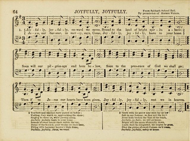 Songs for the Sabbath School and Vestry: designed especially for the Sabbath school and concert. With original and selected music page 61