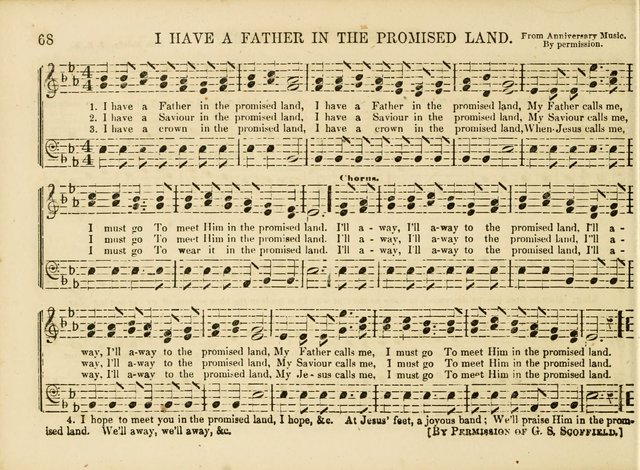 Songs for the Sabbath School and Vestry: designed especially for the Sabbath school and concert. With original and selected music page 65