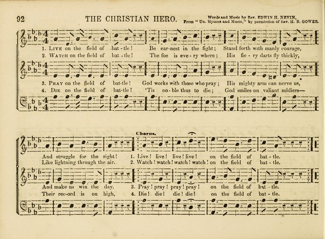 Songs for the Sabbath School and Vestry: designed especially for the Sabbath school and concert. With original and selected music page 89