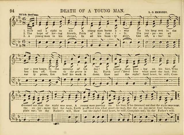 Songs for the Sabbath School and Vestry: designed especially for the Sabbath school and concert. With original and selected music page 91