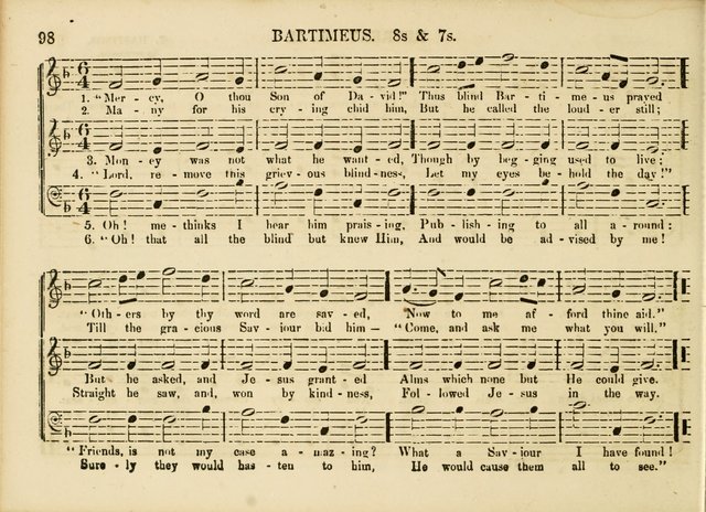 Songs for the Sabbath School and Vestry: designed especially for the Sabbath school and concert. With original and selected music page 95