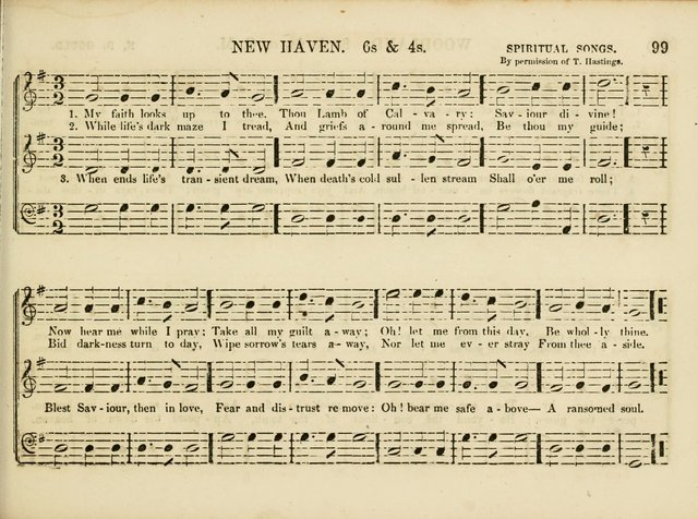 Songs for the Sabbath School and Vestry: designed especially for the Sabbath school and concert. With original and selected music page 96