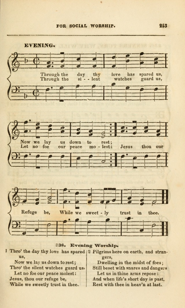 Spiritual Songs for Social Worship: adapted to the use of families and private circles, to missinary meetings, to monthly concert, and to other occasions of special interest.(Rev. and Enl. Ed.) page 253