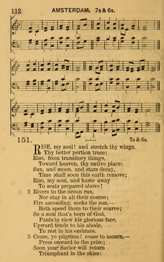 Sacred Songs for Social Worship page 112