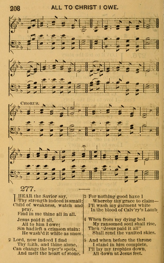 Sacred Songs for Social Worship page 208