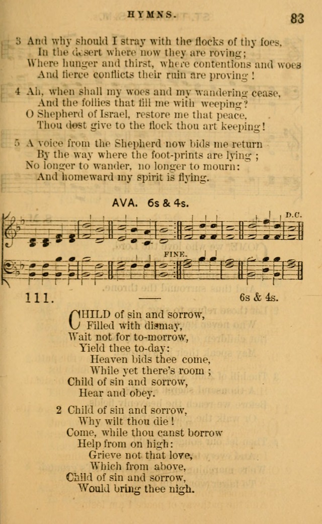 Sacred Songs for Social Worship page 83