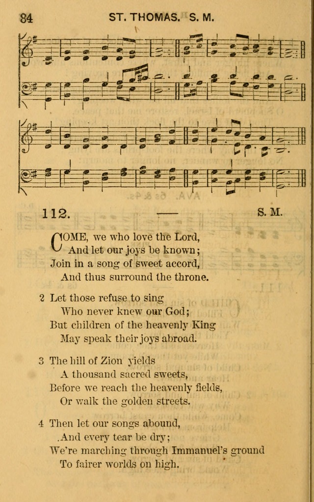 Sacred Songs for Social Worship page 84