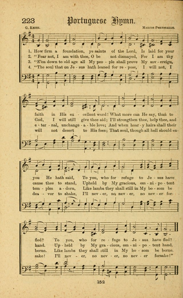 Songs of Salvation: as Used by Crossley and Hunter in Evangelistic Meetings: and adapted for the church, grove, school, choir and home page 152