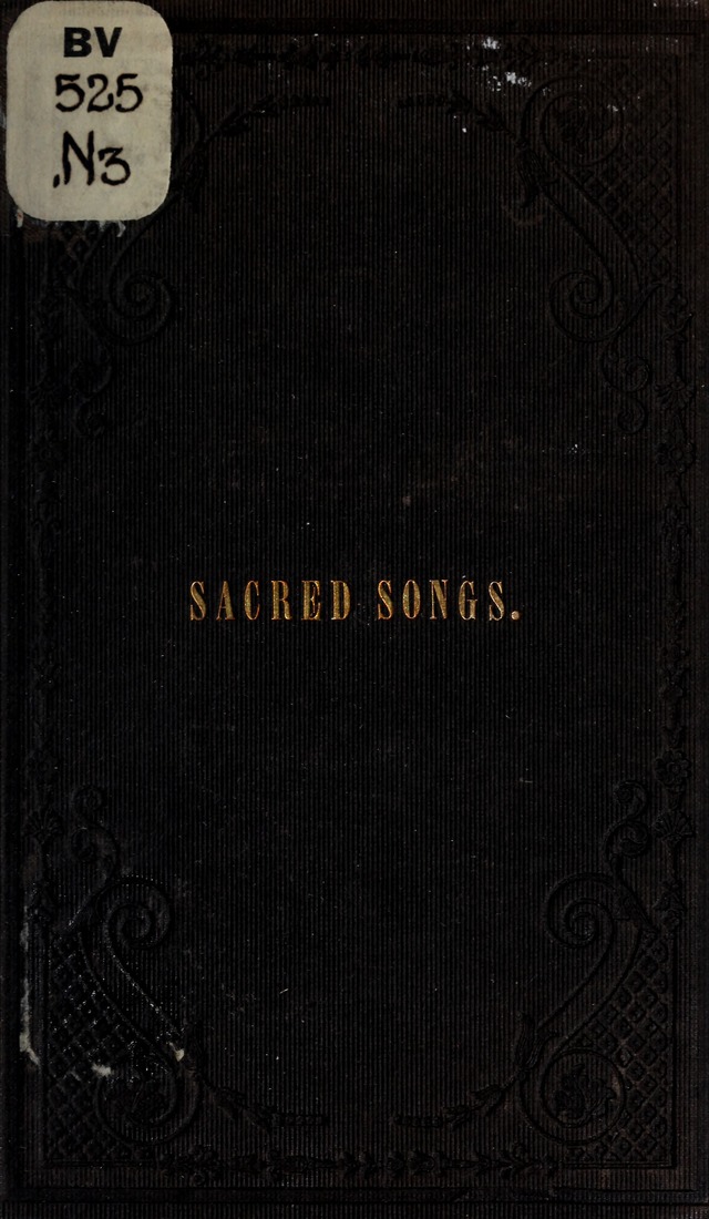 A Selection of Sacred Songs: for the use of schools and academies page i