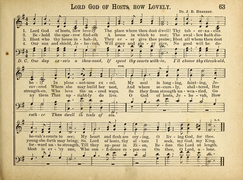 Sabbath Songs: for the Use of Sabbath Schools, Social Meetings, and the Services of the Church page 63