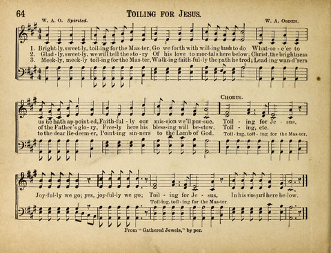 Sabbath Songs: for the Use of Sabbath Schools, Social Meetings, and the Services of the Church page 64