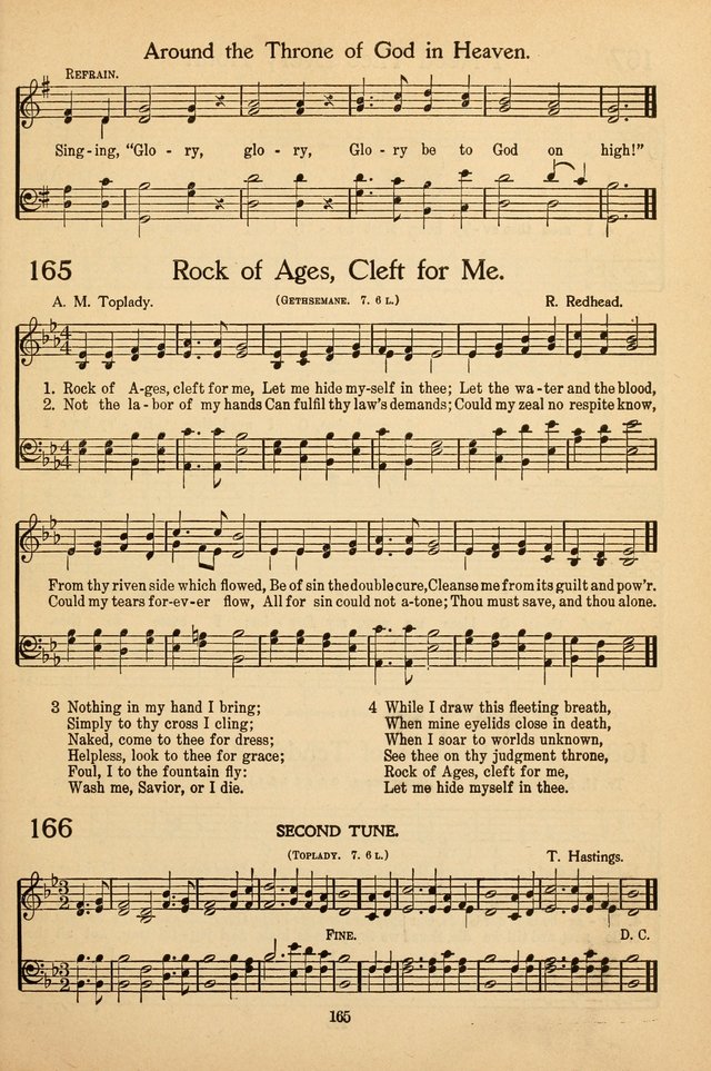 Sunday School Voices: a collection of sacred songs page 167