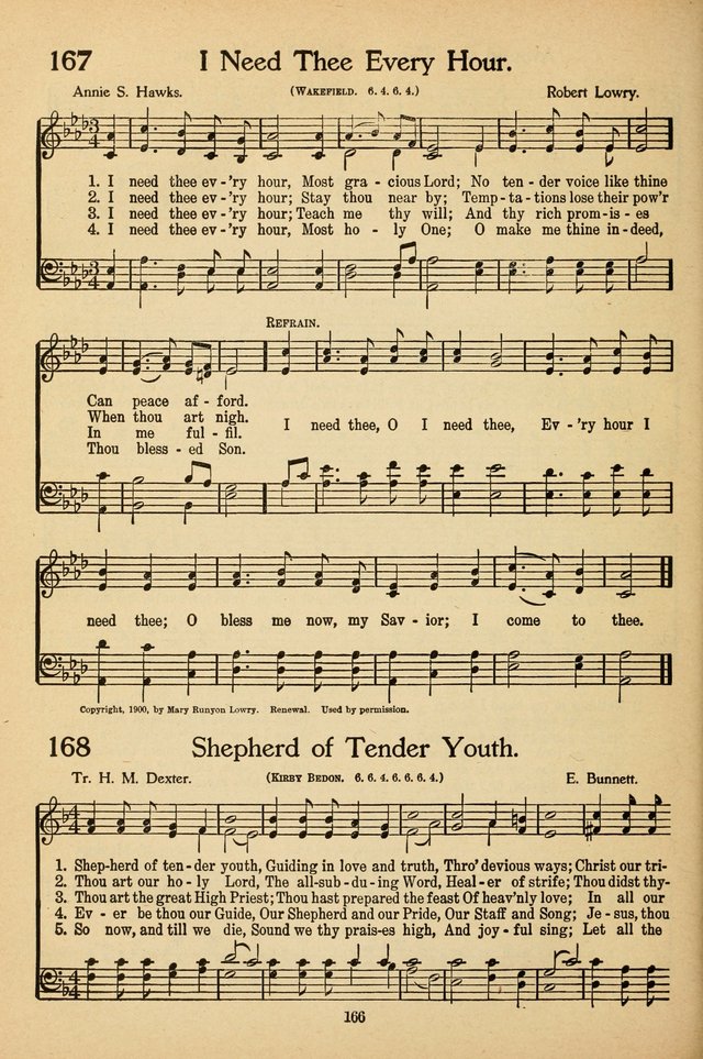 Sunday School Voices: a collection of sacred songs page 168