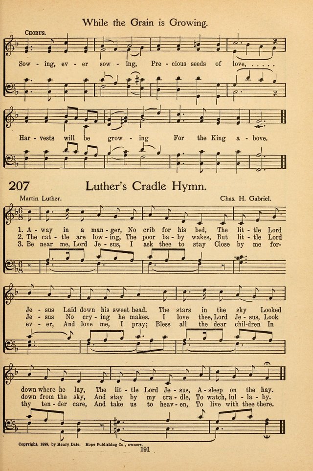 Sunday School Voices: a collection of sacred songs page 193