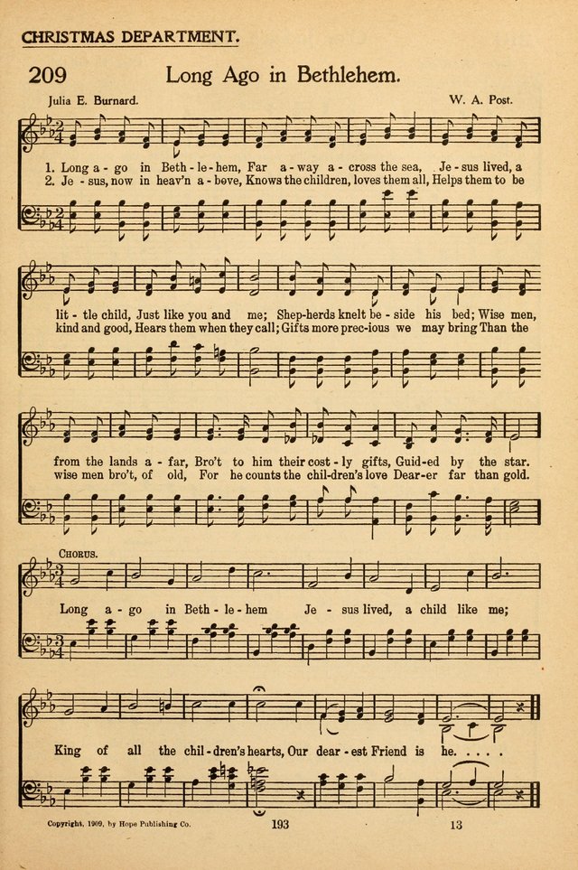 Sunday School Voices: a collection of sacred songs page 197